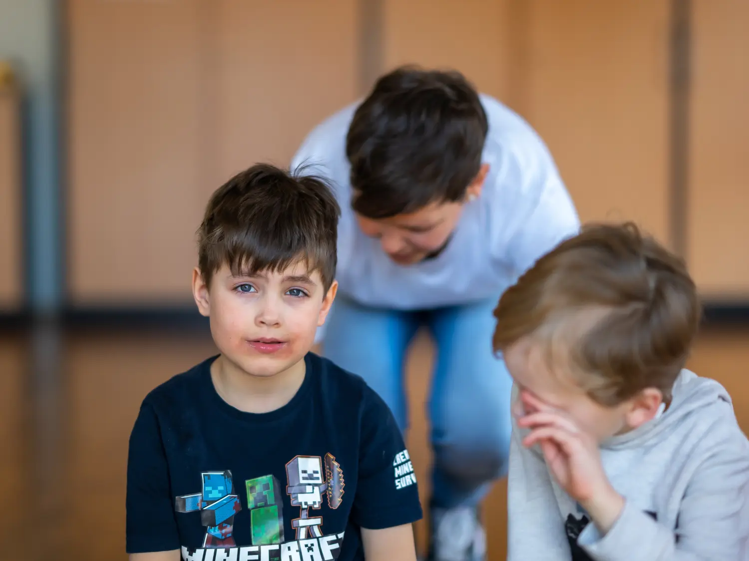 Kinder spielen in der Kindertagesstätte von Sonia Anna Siwek
