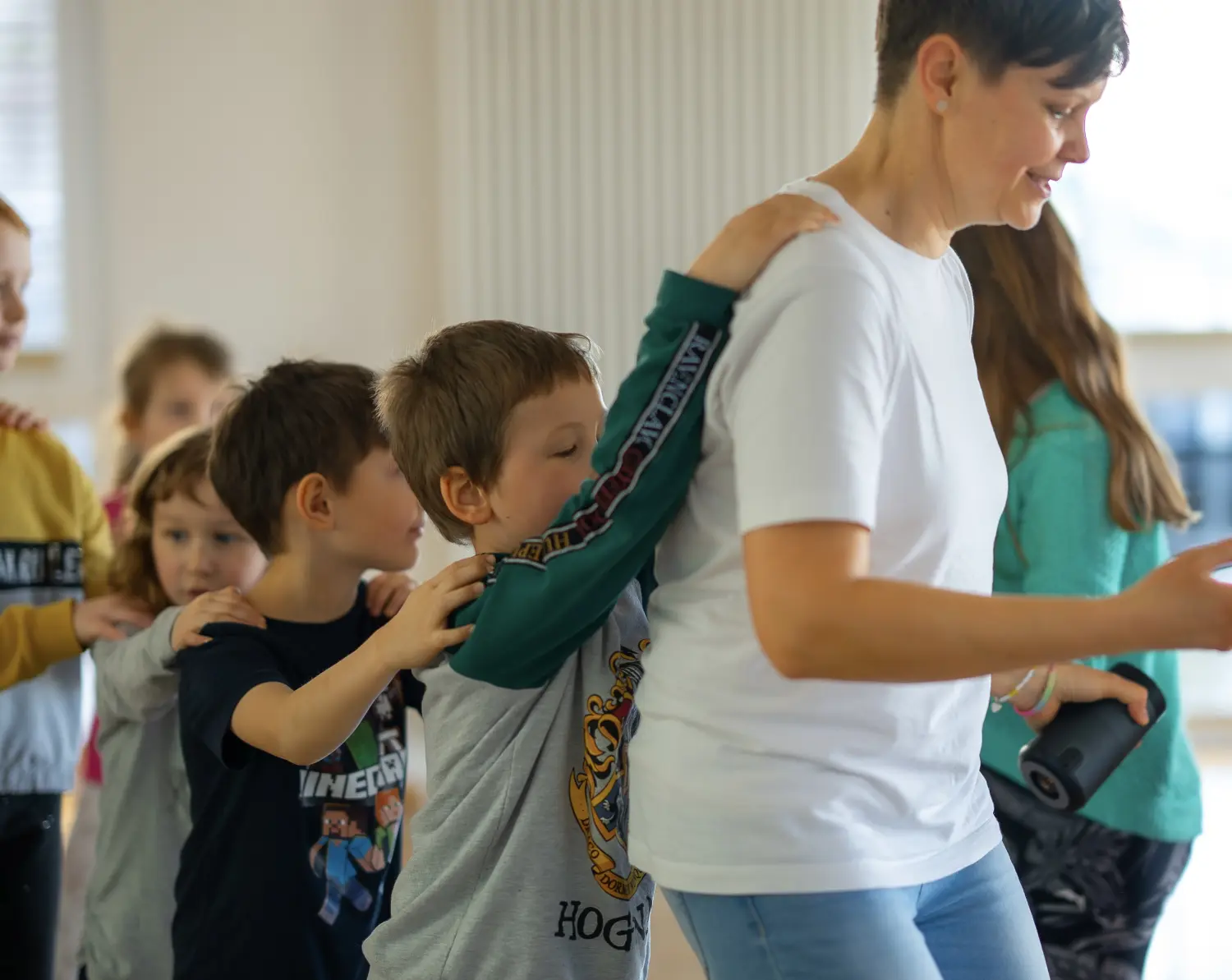 Kinder in der Kindertagesstätte Sonia Anna Siwek