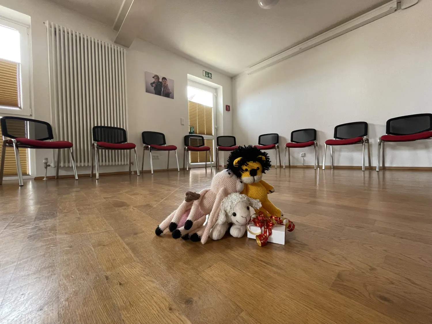Kuscheltiere im Kinderzimmer